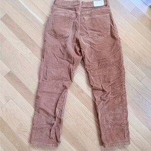 Everlane Tan Corduroy Trousers